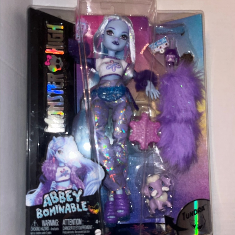 2023 Monster High G3 Abbey Bominable Doll New
